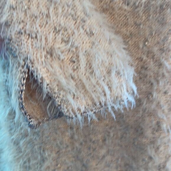 Chico’s Petite Fun Fuzzy Sweater - Picture 4 of 9